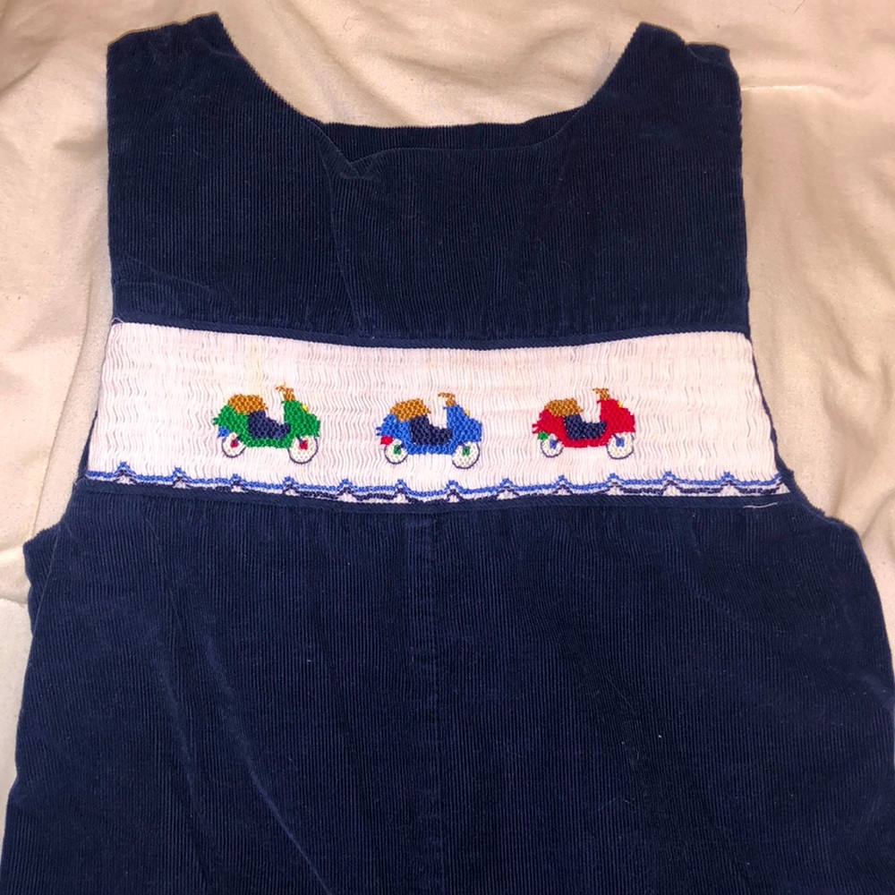 House of Hatten Inc size 3T Navy blue corduroy long, all your snaps in the legs